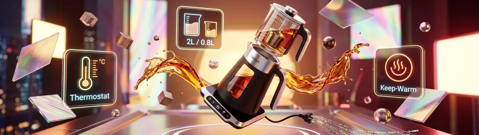 خرید چای ساز روهم اورانا مدل OT-102